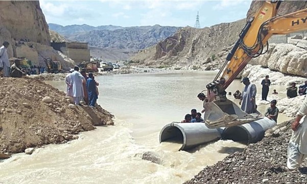 dam failures in Balochistan floods, Pakistan