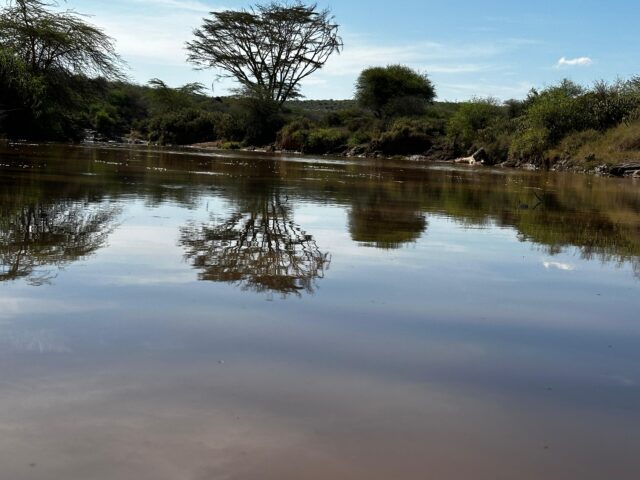 Sand dam reservoir