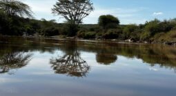 Sand dam reservoir